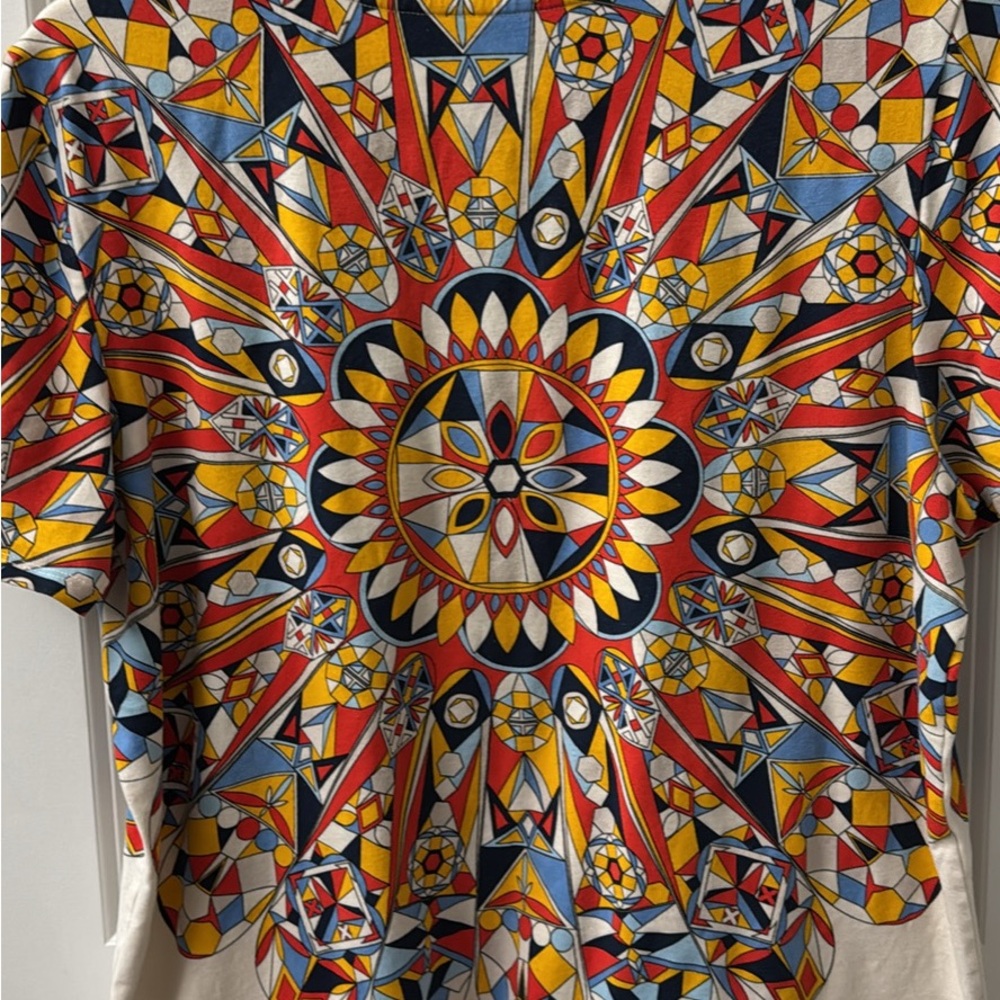 Tory Burch Multicolor Geometric T-Shirt